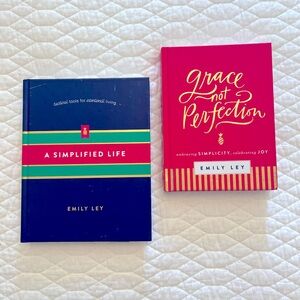Emily Ley Books - Grace, Not Perfection & A Simplified Life